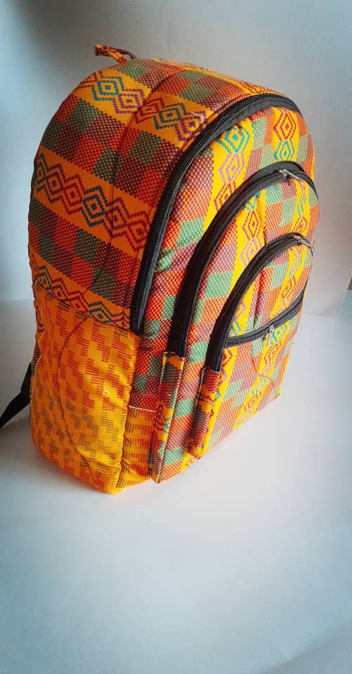 Hot Ghanian African print backpacks