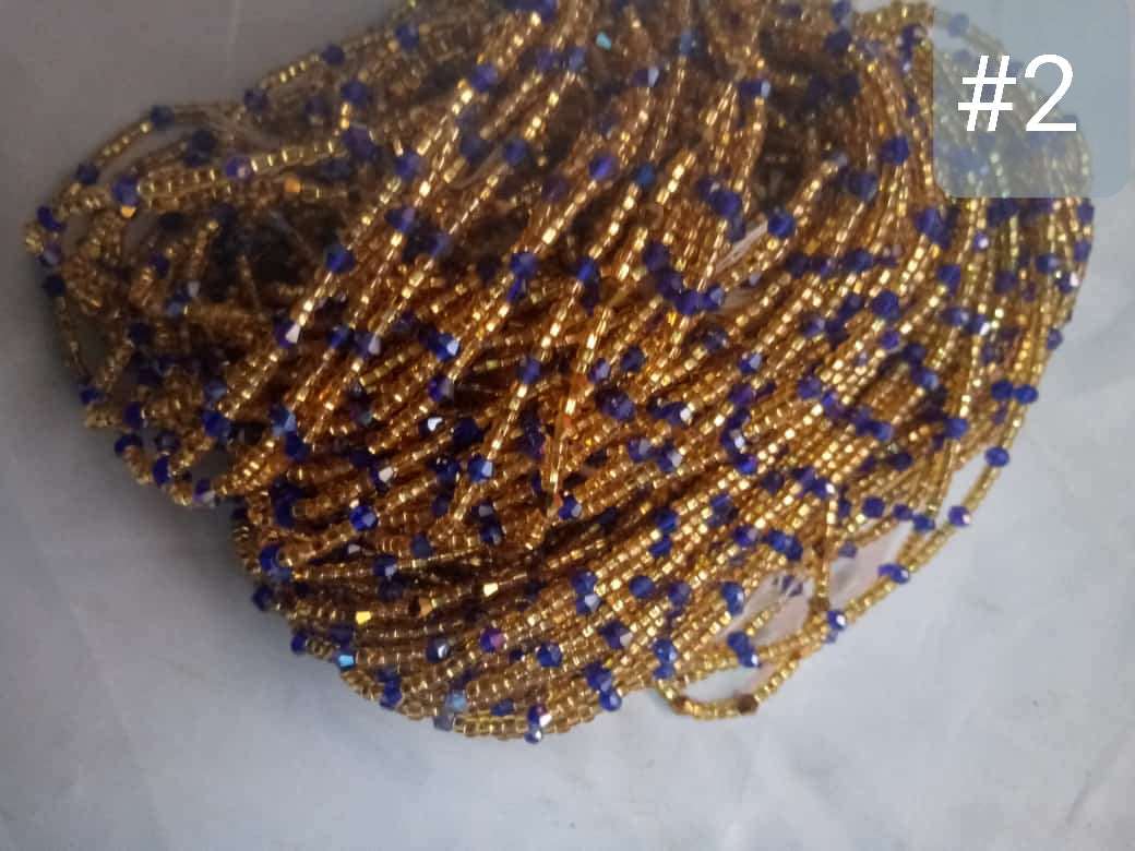 Abbiexpress (20 piecies) Ghana - African Regular Waist Beads