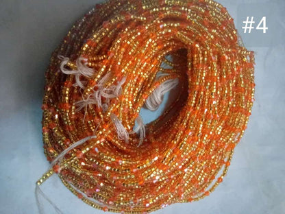 Abbiexpress (20 piecies) Ghana - African Regular Waist Beads