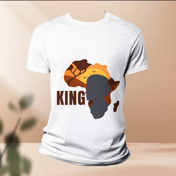 Abbiexpress African Map King T-shirt