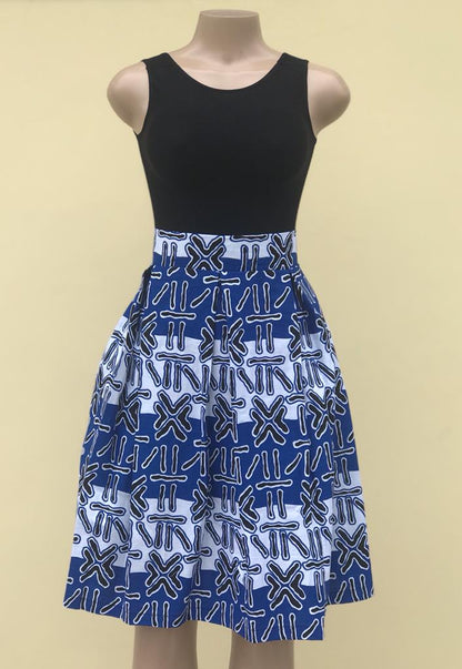 Abbiexpress African Print Skirts