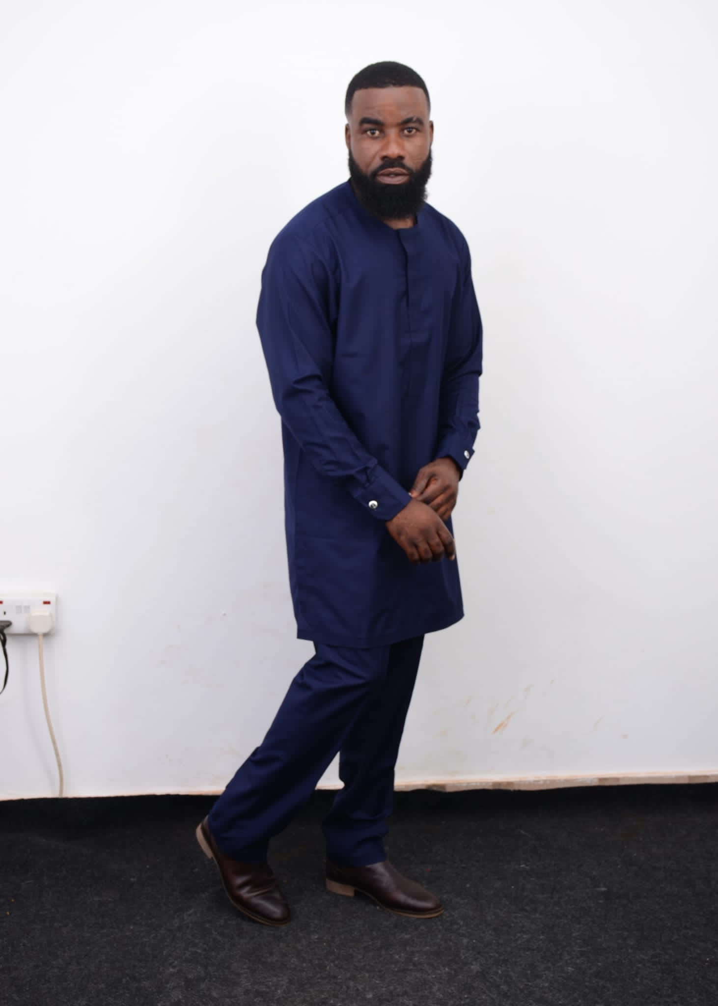 Abbiexpress AFRICAN'S MEN'S WEAR AFRICAN MEN AGBADA EMBROIDERY