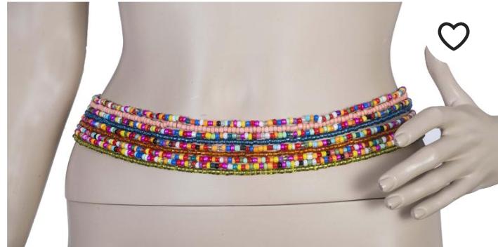 African Handmade Waist Beads Abbiexpress