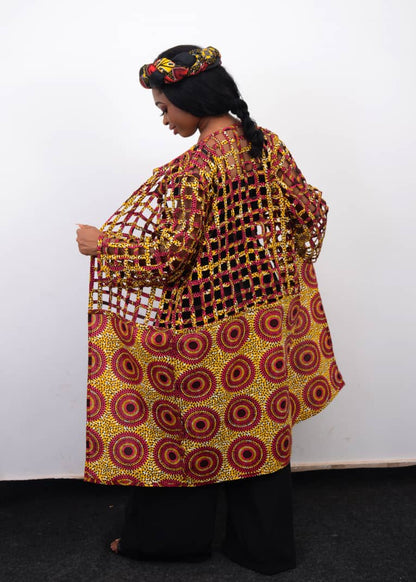 Abbiexpress African Women Wear S Ankara Stylish Woven Jacket