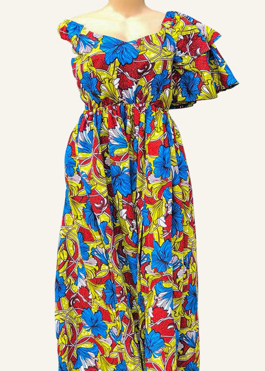 Abbiexpress Ankara/African Print Maxi dresses