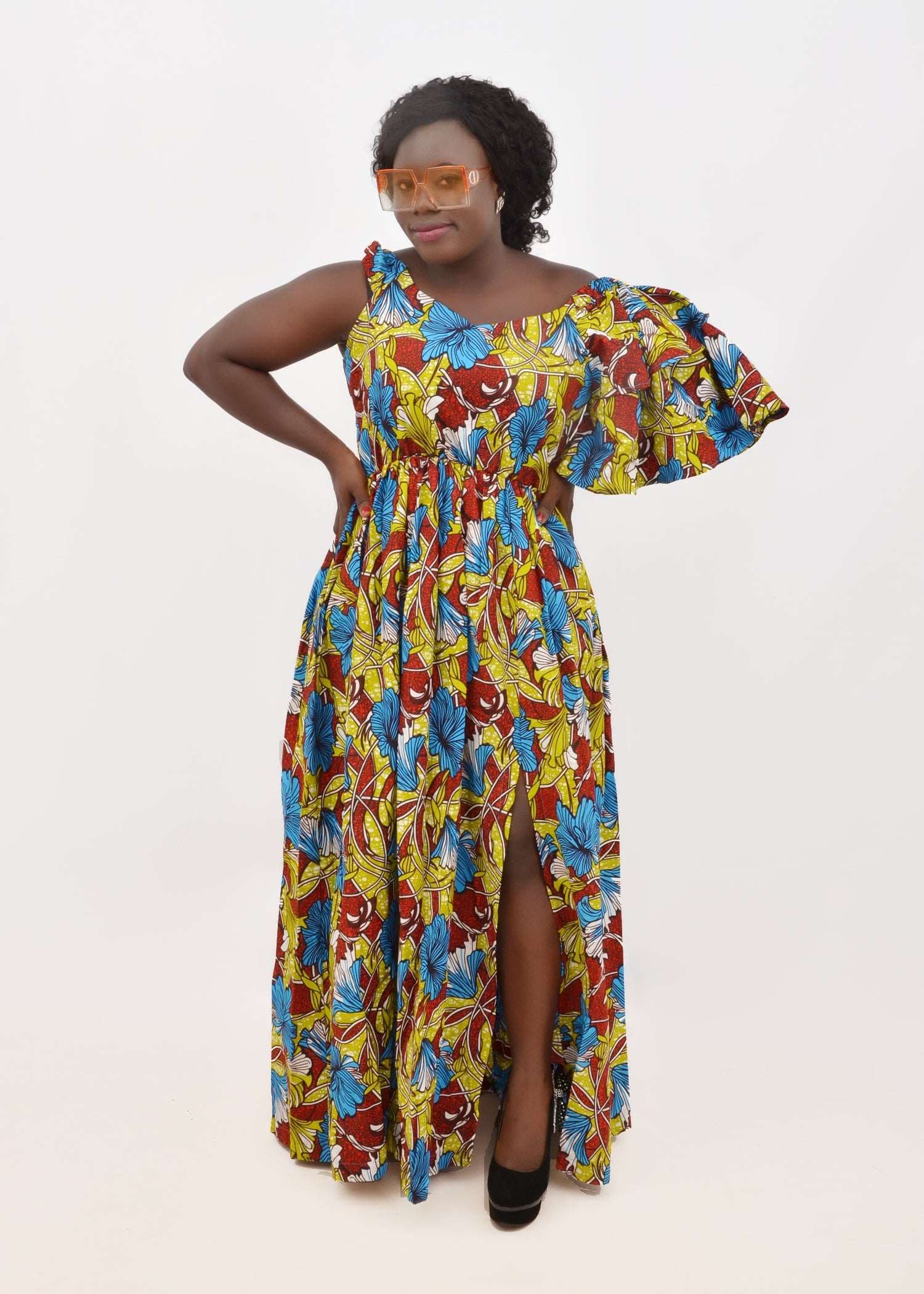 Abbiexpress Ankara/African Print Maxi dresses