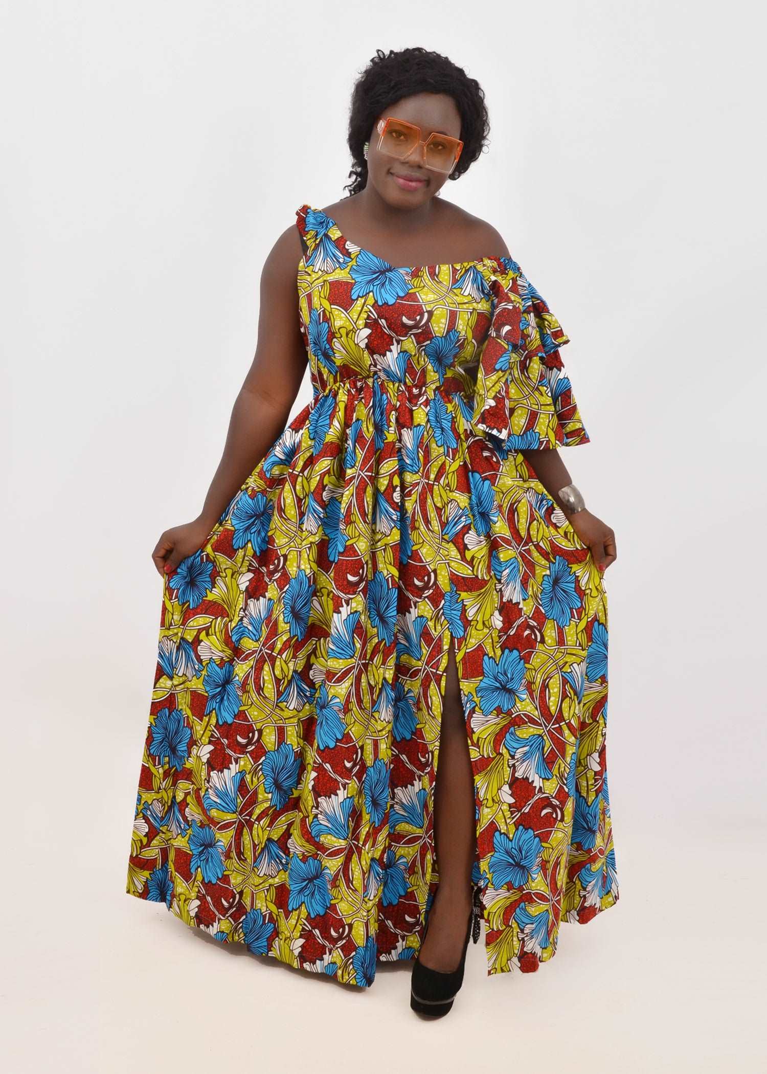 Abbiexpress Ankara/African Print Maxi dresses