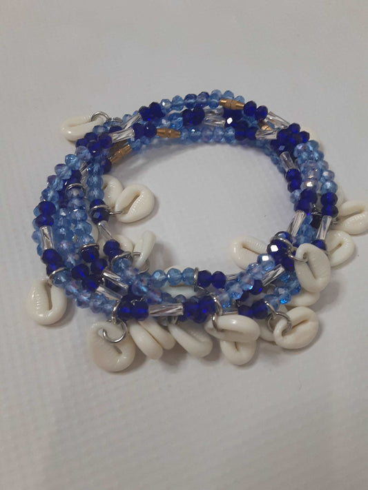 Abbiexpress Blue Anklets