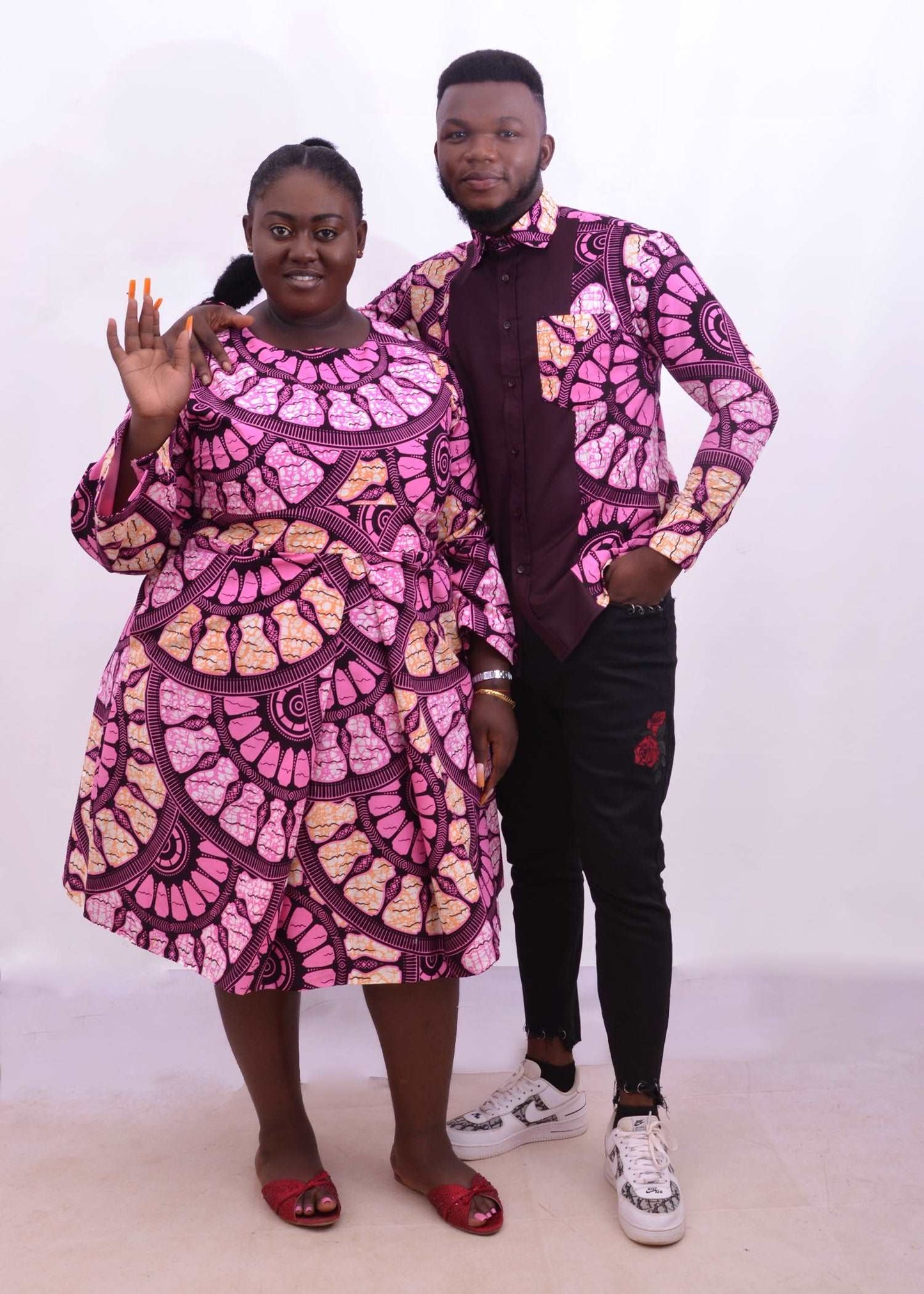 African print outfit | Couple dressest 