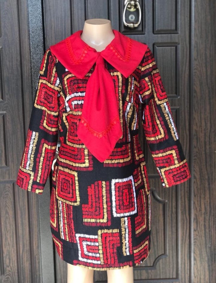 Abbiexpress Customized Cape Dress