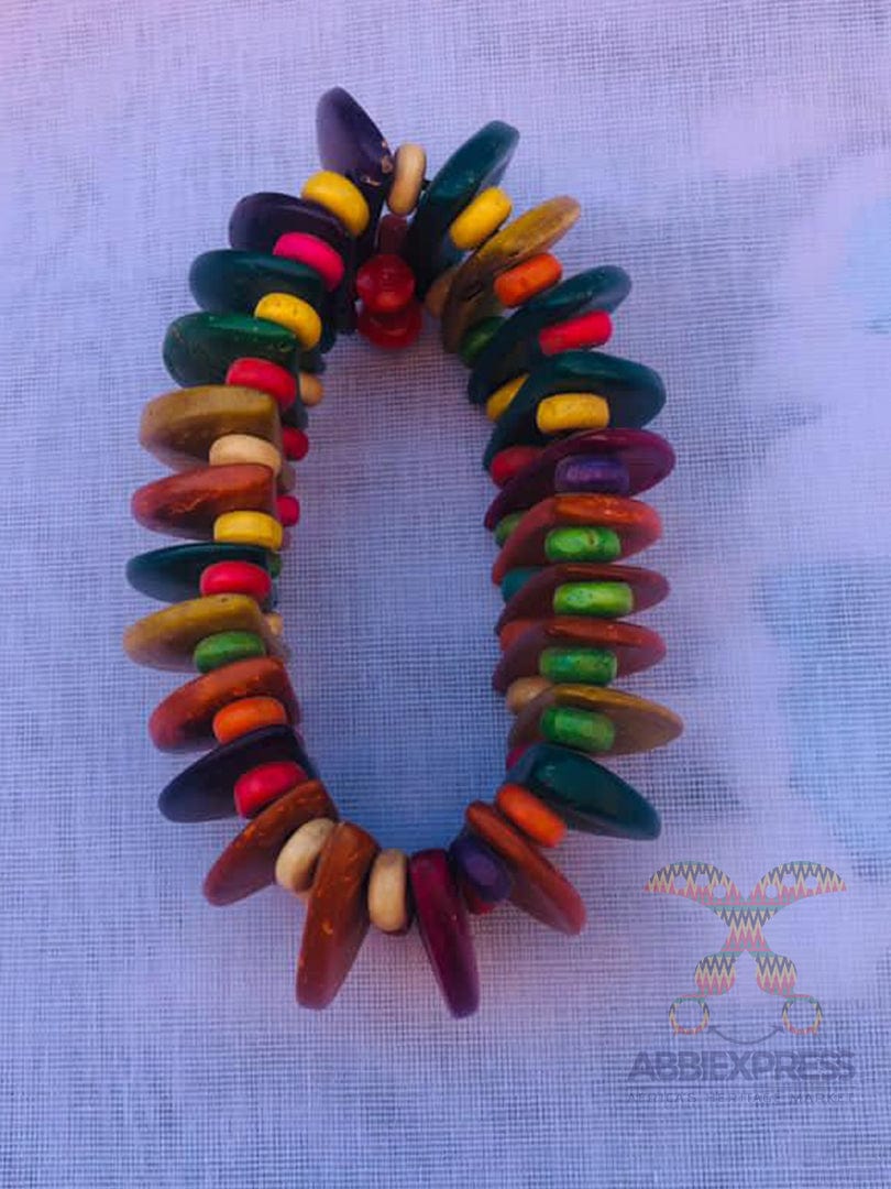 Abbiexpress JEWELRY (including necklaces, bracelets, beads) Traditional colourful beaded bracelet