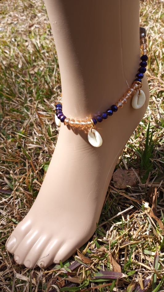 Abbiexpress Purple Anklets