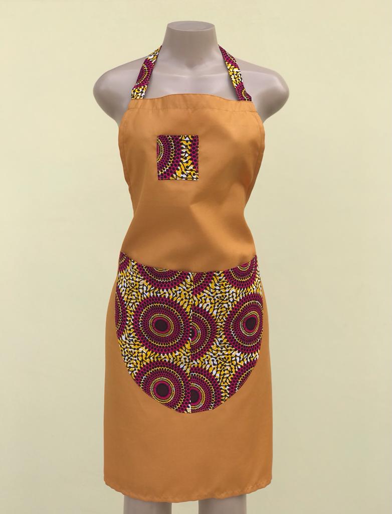 Abbiexpress Touch of Ghana Ankara Apron