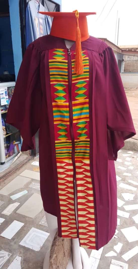 ALL IN ONE SOURCE,LLC Kente Robe And Cap