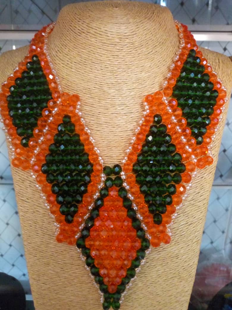 ALL IN ONE SOURCE,LLC Necklace African Beaded Necklace African Beaded Necklace - Abbiexpress
