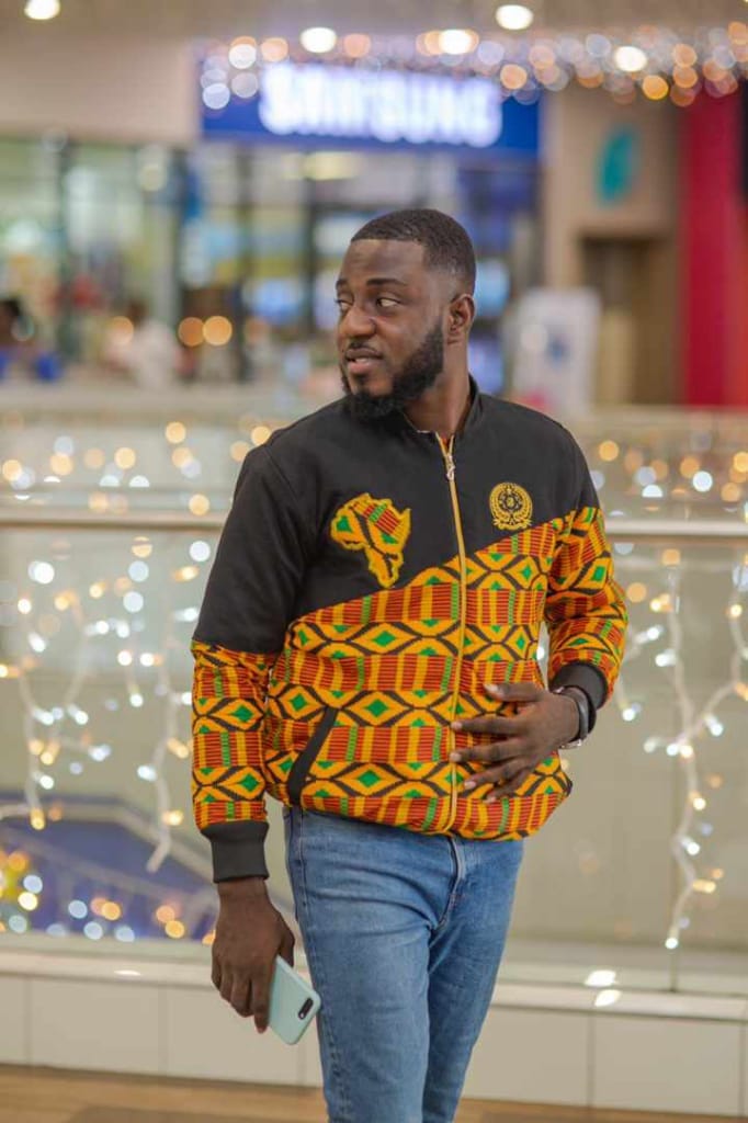 Gamel Clodin Heritage kente jacket -USA