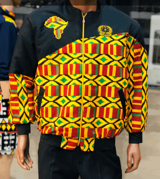 Gamel Clodin Heritage kente jacket -USA