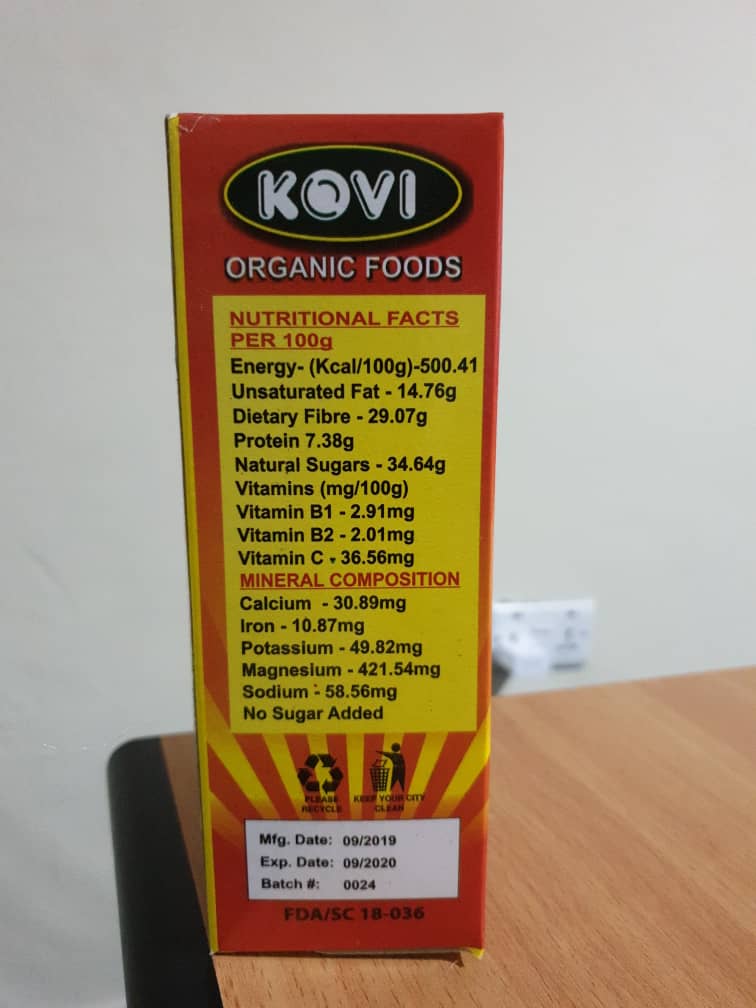 Kovi 500g Tiger Nut Powder