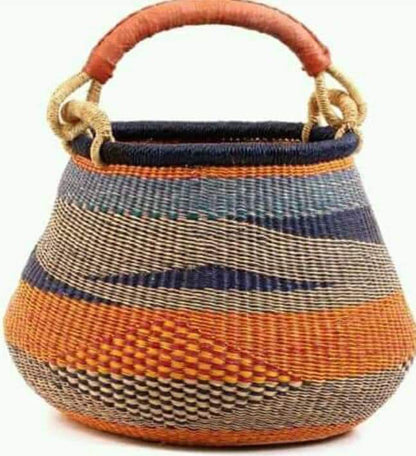 Noble Thrill African woven basket