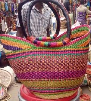 Noble Thrill African woven basket