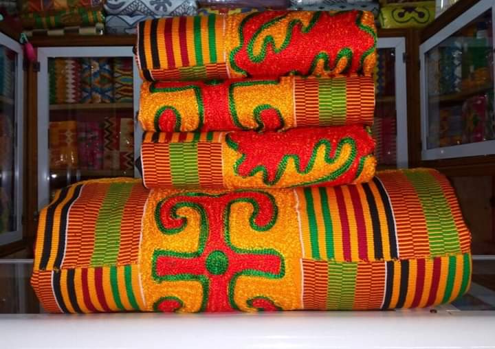 Noble Thrill Kente Ashante hand woven Kente